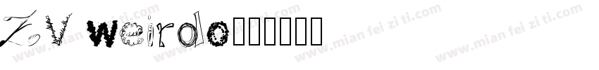 ZV weirdo字体转换